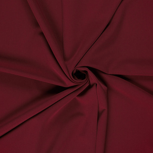 Gabardine fabric Bordeaux 