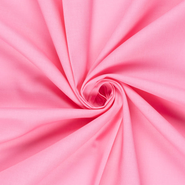 Cretonne Premium fabric Unicolour Pink