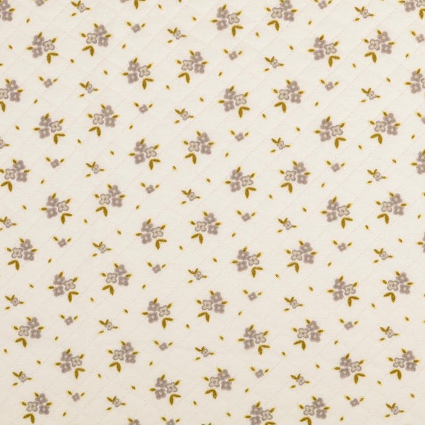  fabric Flowers Grey
