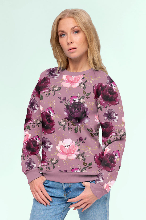 Jogging fabric Old Pink soft 