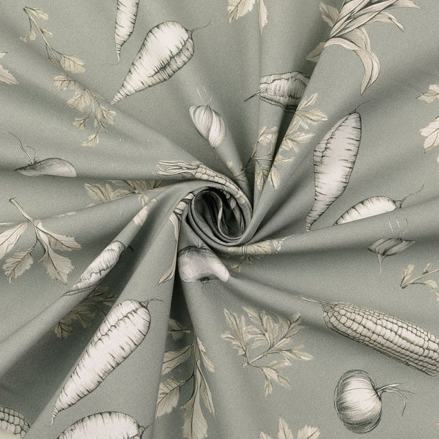 Cretonne fabric Grey 