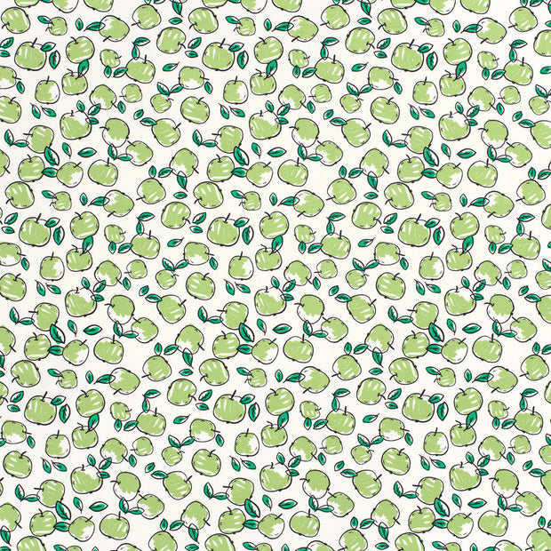 Jersey fabric Optical White soft 