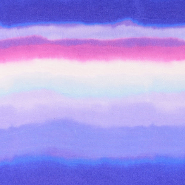 Viscose Satin fabric Stripes Multicolor