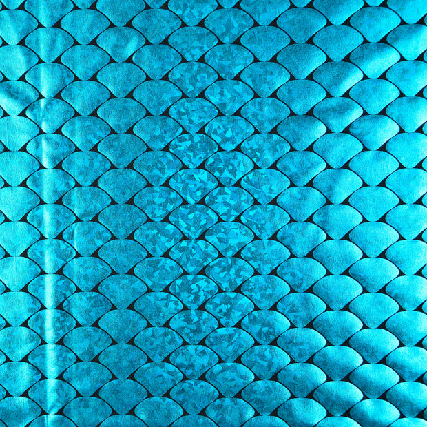 Jersey fabric Animals Turquoise