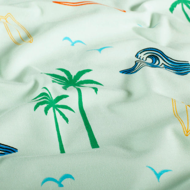 Jersey fabrik Krokodile Mint