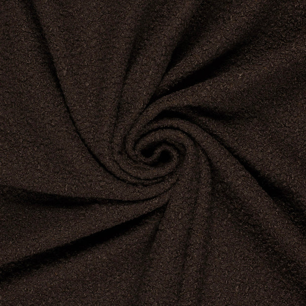 Bouclé fabric Brown 