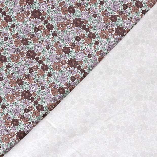 Jersey fabric Flowers printed 