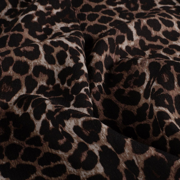 Satin fabric Panther 