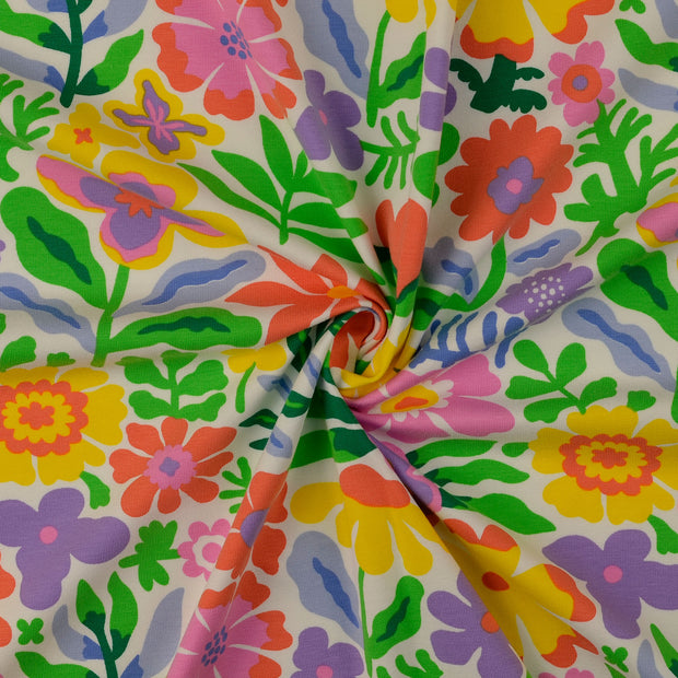 Jersey fabric White 