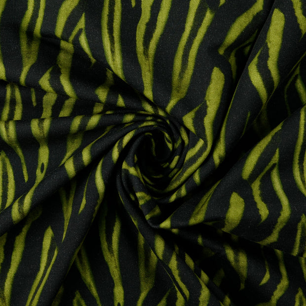French Terry fabric Olive Green 