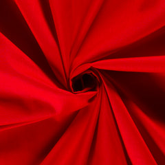 Cretonne Unicolour Red