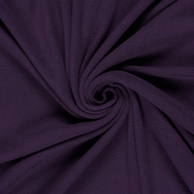 Polar Fleece fabric Magenta brushed 