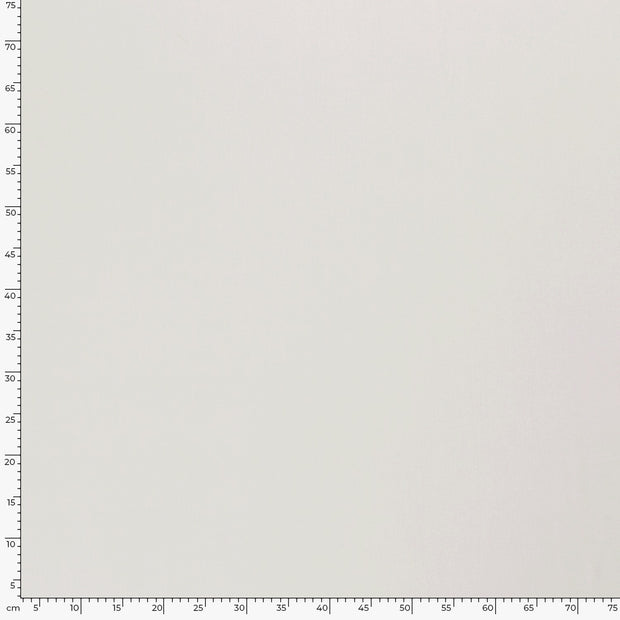 Viscose Poplin fabrik Uni Wollweiß