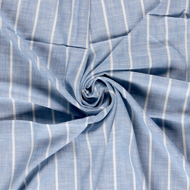 CV Leinen fabrik Babyblau garngefärbt 