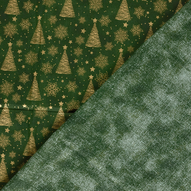  fabric Snowflakes printed 