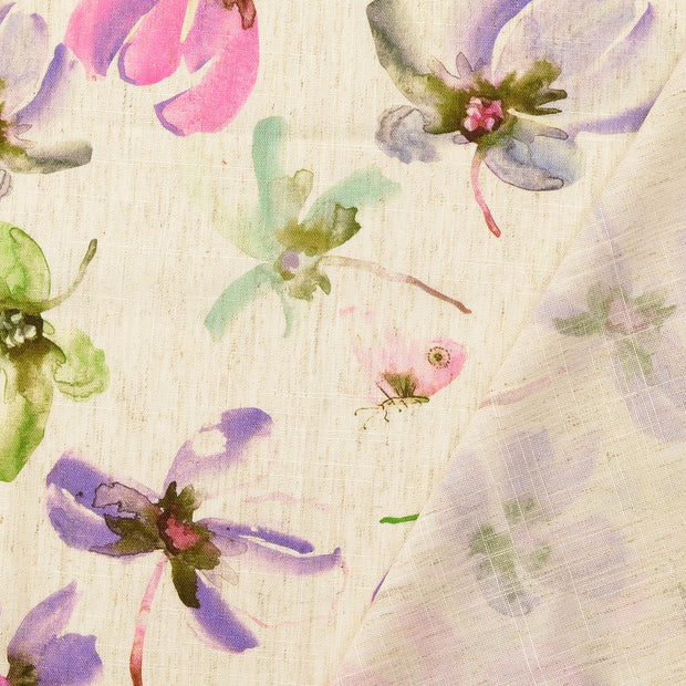  fabric Multicolor digital printed 