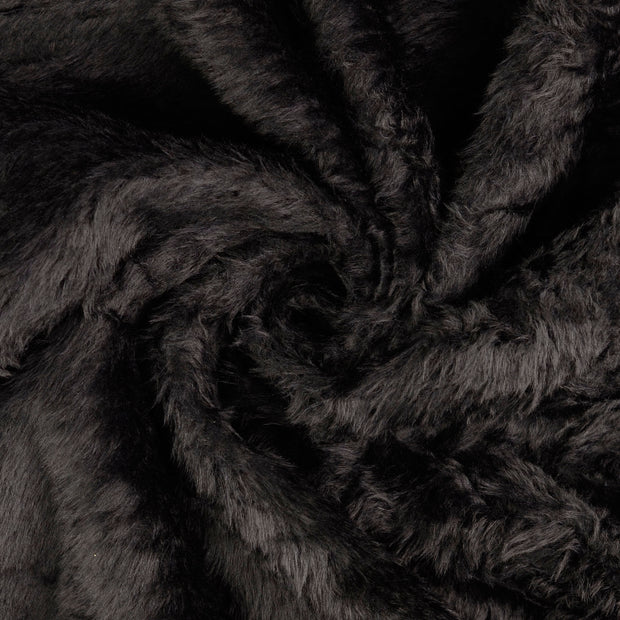 Pluche fabric Black 