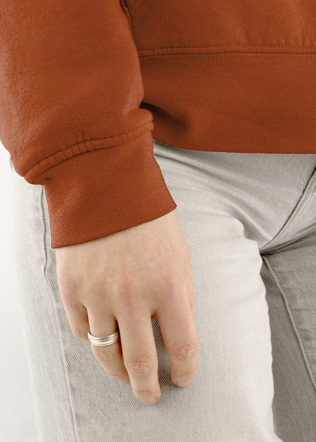 Cuff fabric Brique 