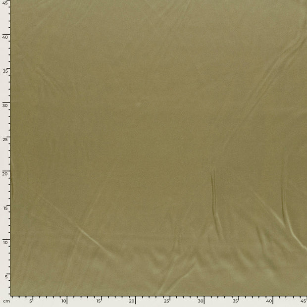 Satin fabric Unicolour Taupe Grey
