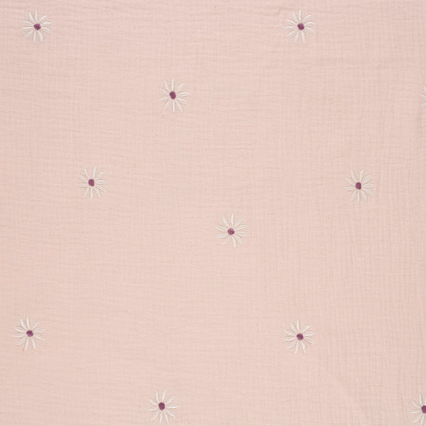 Muslin fabric Pink matte 
