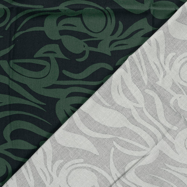 Viscose Twill fabric Abstract printed 