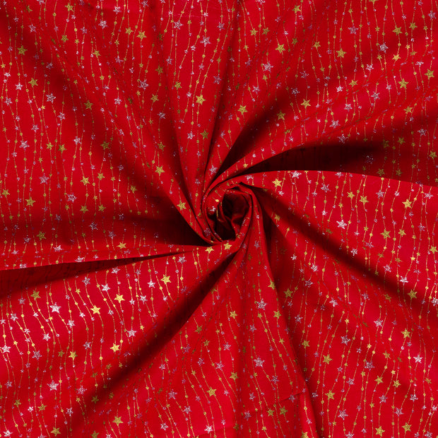  fabric Red printed 