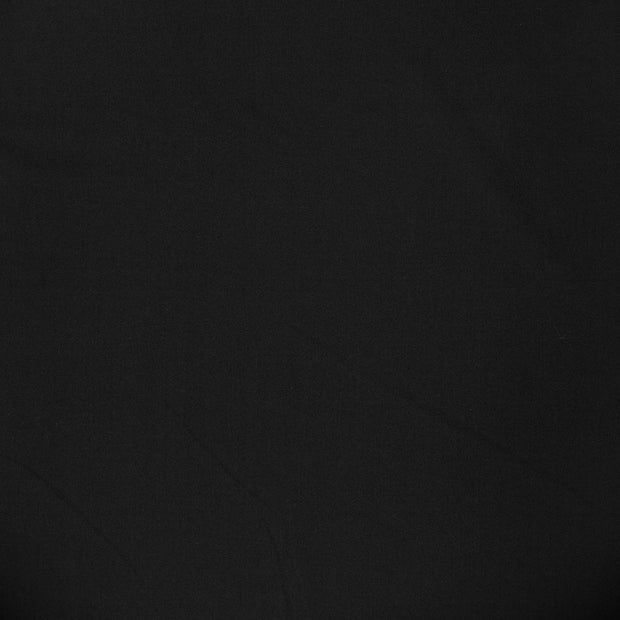 Gabardine fabrik Schwarz weich 