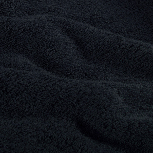 Terry Towelling fabric Unicolour Navy