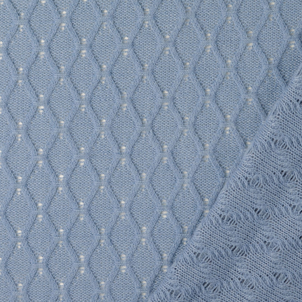 Woven Polyester fabric Cobalt yarn dyed 