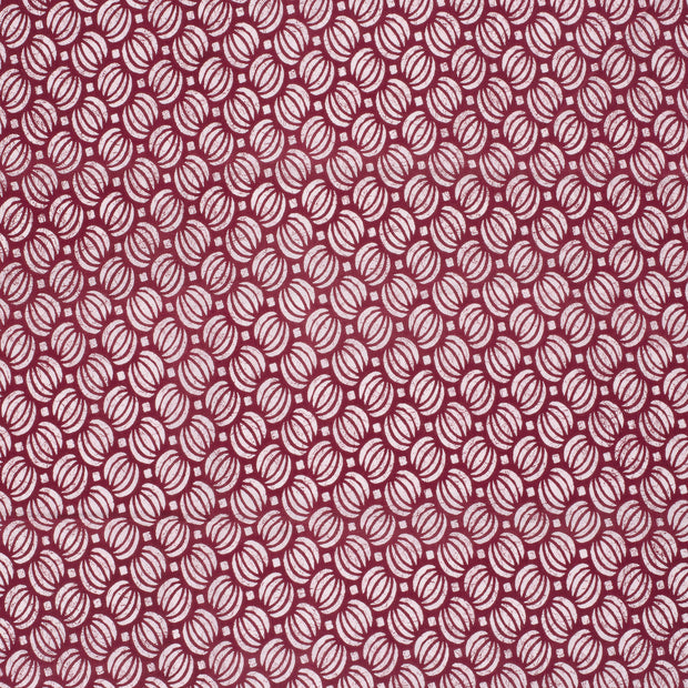 Voile fabric Red 
