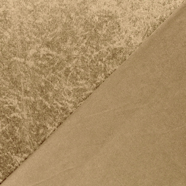 Velours fabric Unicolour crushed 