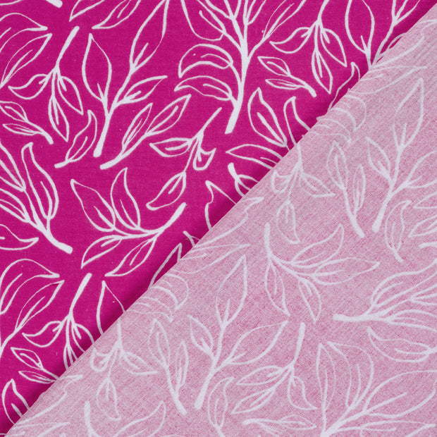 Muslin fabric Twigs printed 