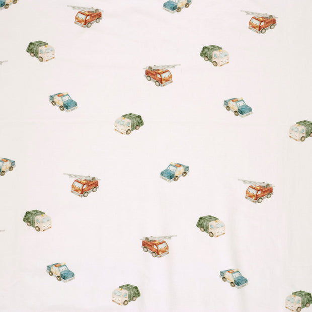 Cotton Jersey GOTS organic fabric Off White matte 