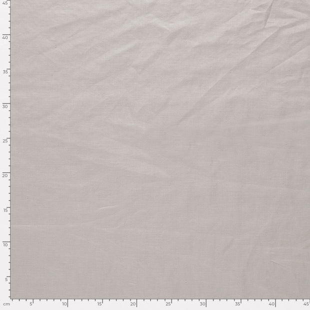 Linen fabric Unicolour Light Grey