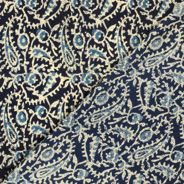 Voile fabrik Paisley bedruckt 