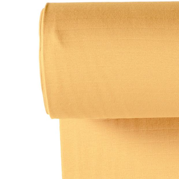 Cuff fabric Unicolour Light Yellow