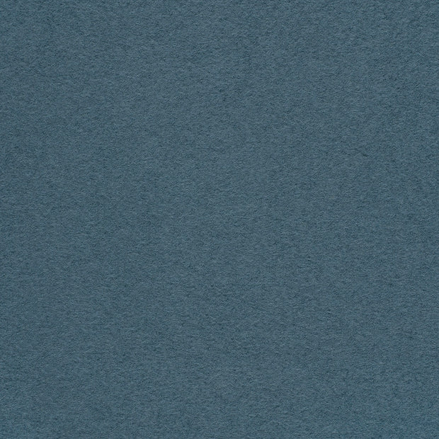 Wool Boucle fabric Steel Blue matte 