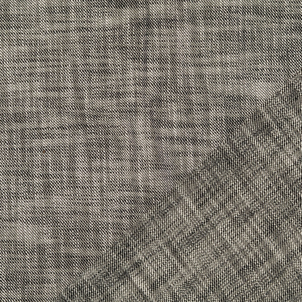  fabric Black yarn dyed 