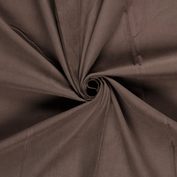 Babycord 21w fabric Brown Taupe 