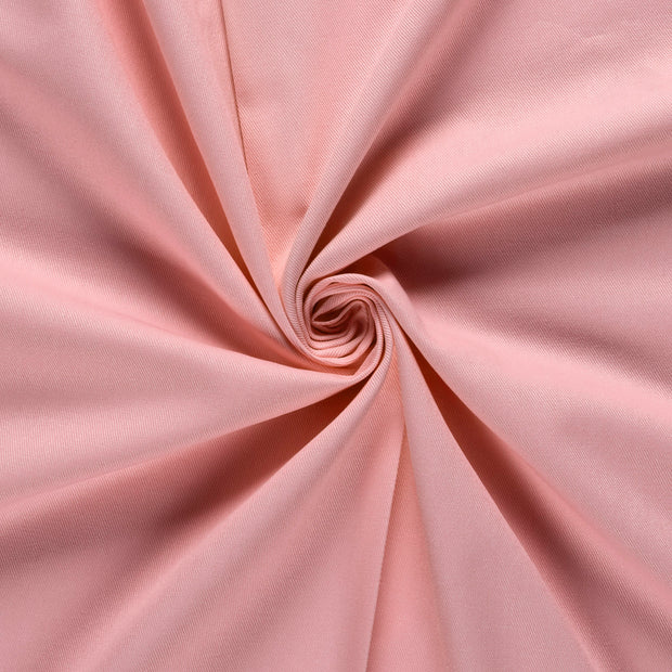 Denim fabric Light Pink pre-washed 