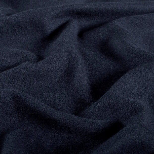 Piqué fabric Abstract Navy