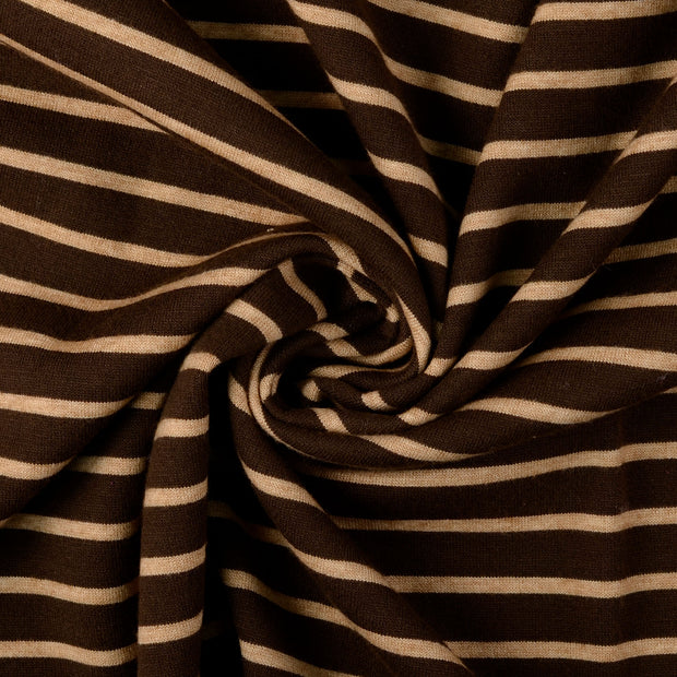 Heavy Knit fabric Brown 