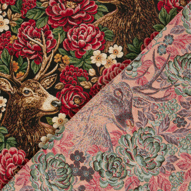 Gobelin tela Ciervos jacquard 