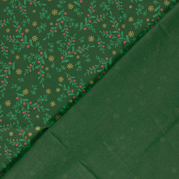 Cotton Poplin fabric Christmas 