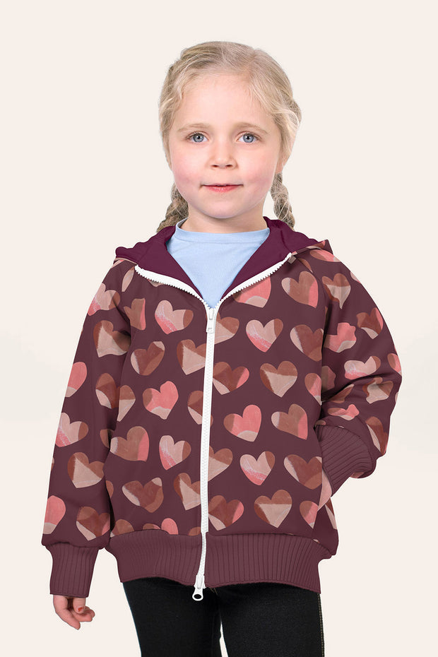 Softshell fabric Bordeaux soft 