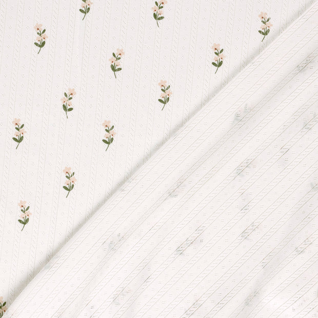 Pinpoint fabric Flowers 