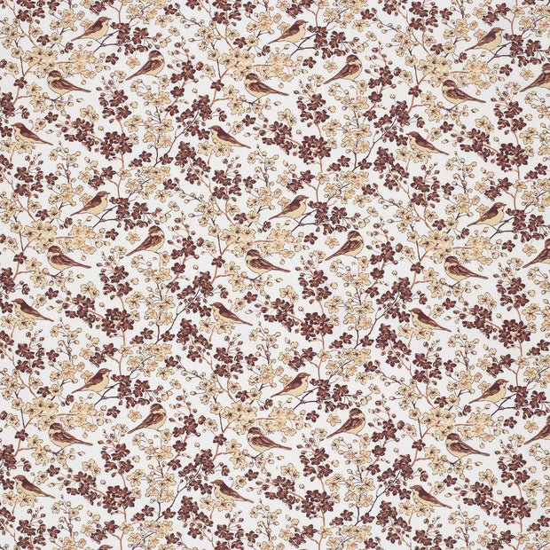 Cotton Poplin fabric Off White matte 