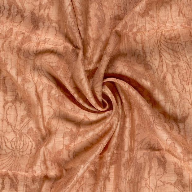  fabric Rust embroidered 