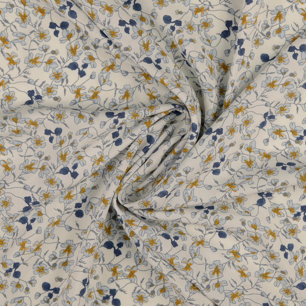 Viscose Poplin fabric printed 