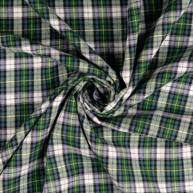 Flannel fabric Apple Green 
